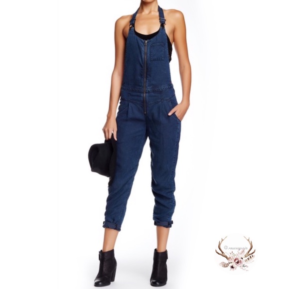 DWP Tucker Open Back Jumpsuit/Overall - Picture 1 of 3